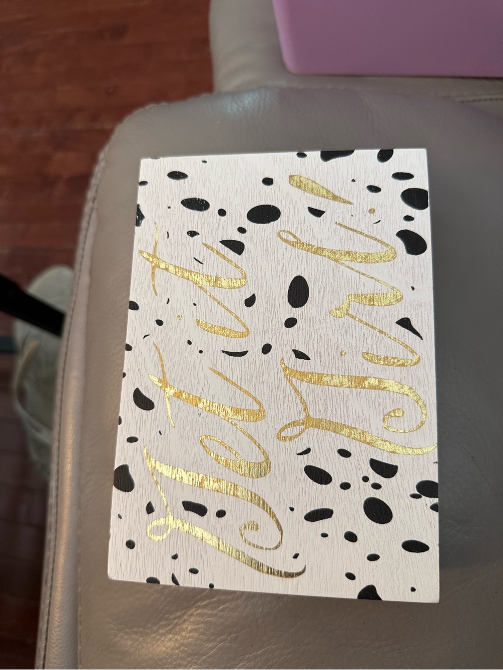 Hobby Lobby White Wooden Display Tray